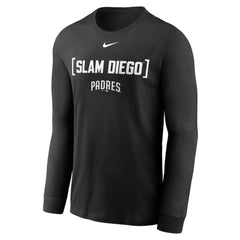 San Diego Padres Local Nickname Long Sleeve T-Shirt Black