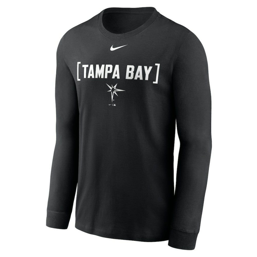 Tampa Bay Rays Local Nickname Long Sleeve T-Shirt Black