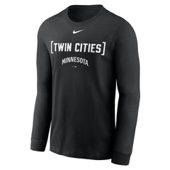 Minnesota Twins Local Nickname Long Sleeve T-Shirt Black