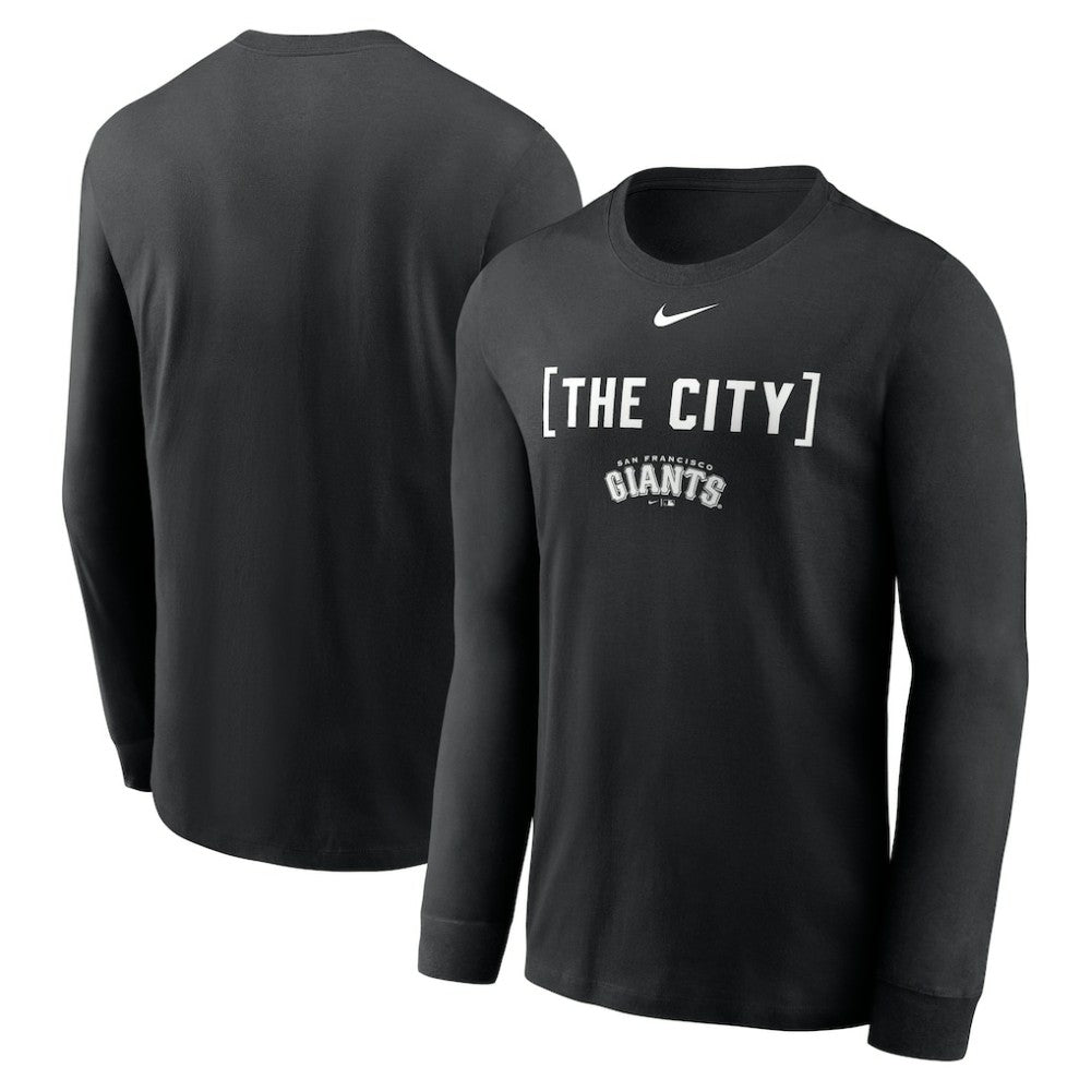 San Francisco Giants Local Nickname Long Sleeve T-Shirt Black