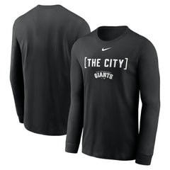 San Francisco Giants Local Nickname Long Sleeve T-Shirt Black