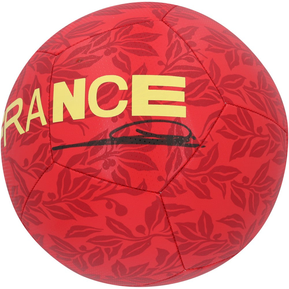 Zinedine Zidane France National Team Autographed Soccer Ball