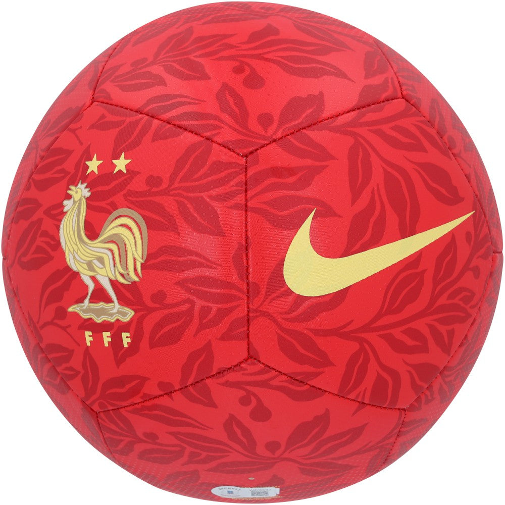 Zinedine Zidane France National Team Autographed Soccer Ball