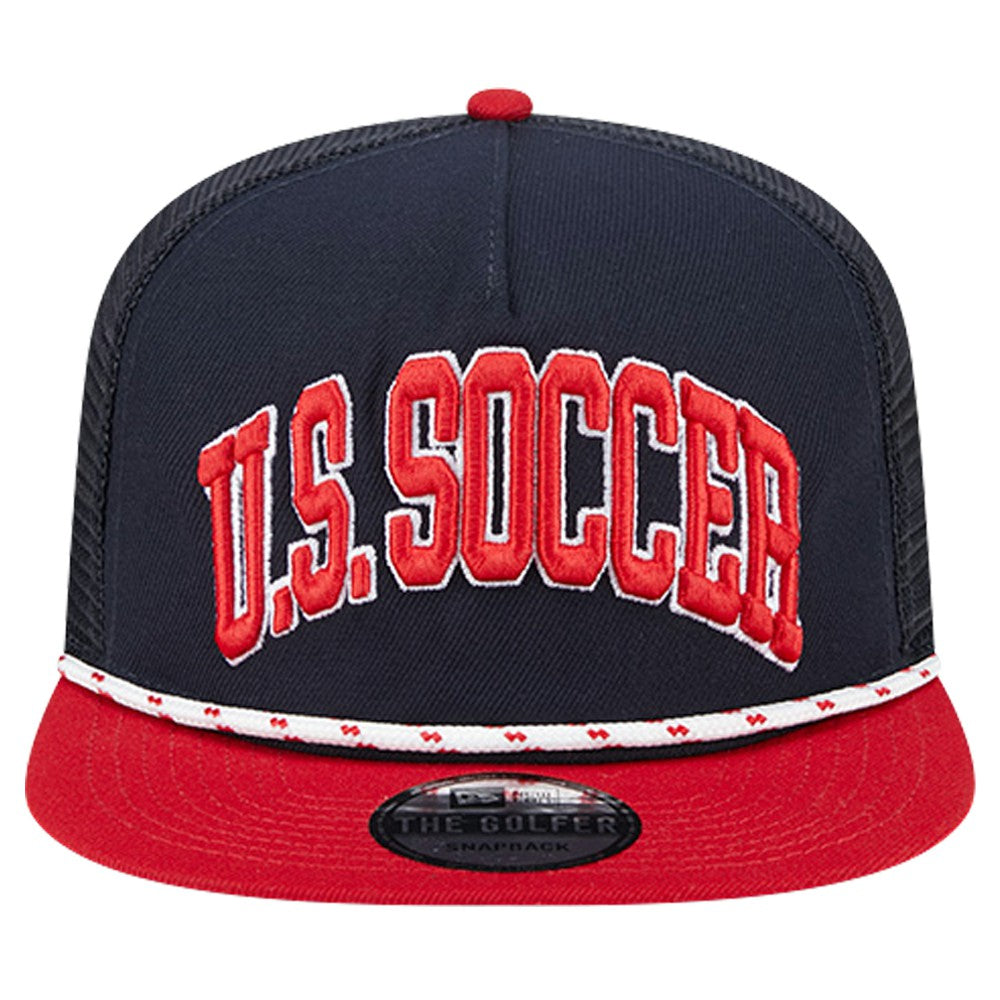 USWNT New Era Throwback Golfer Snapback Hat - Navy outlet