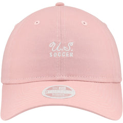 USWNT New Era Women's Throwback 9TWENTY Adjustable Hat - Pink on sale
