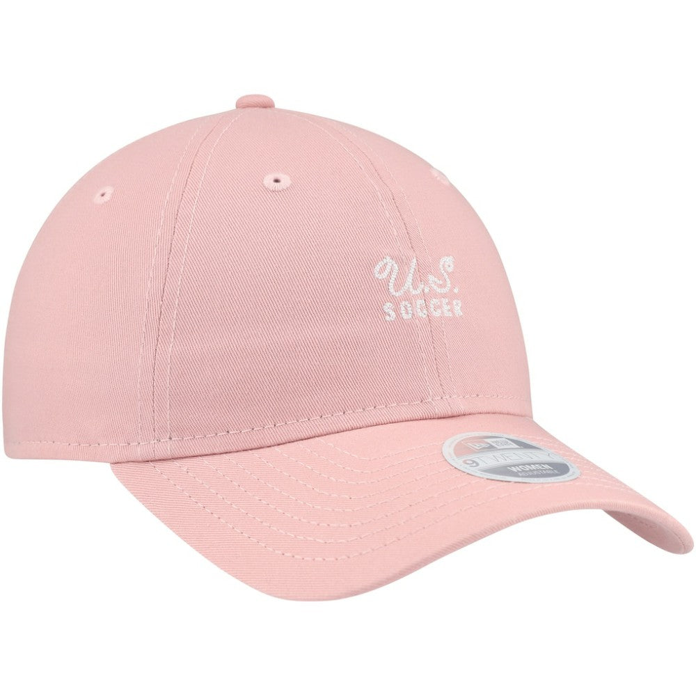 USWNT New Era Women's Throwback 9TWENTY Adjustable Hat - Pink on sale