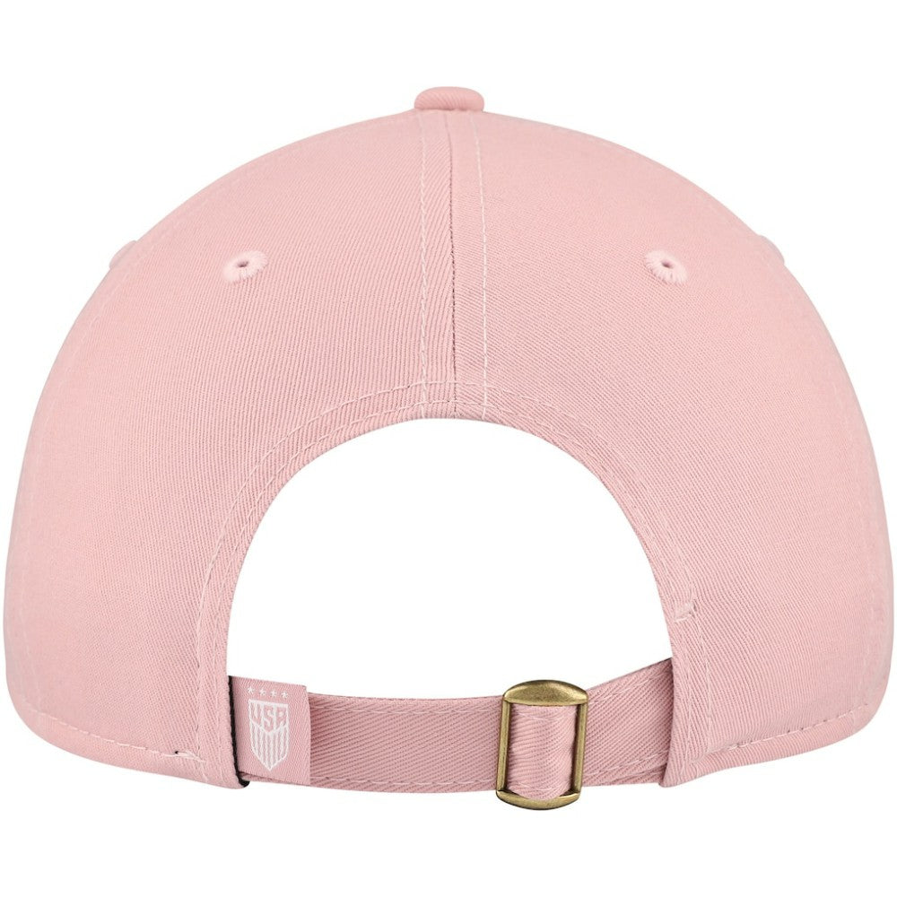 USWNT New Era Women's Throwback 9TWENTY Adjustable Hat - Pink on sale