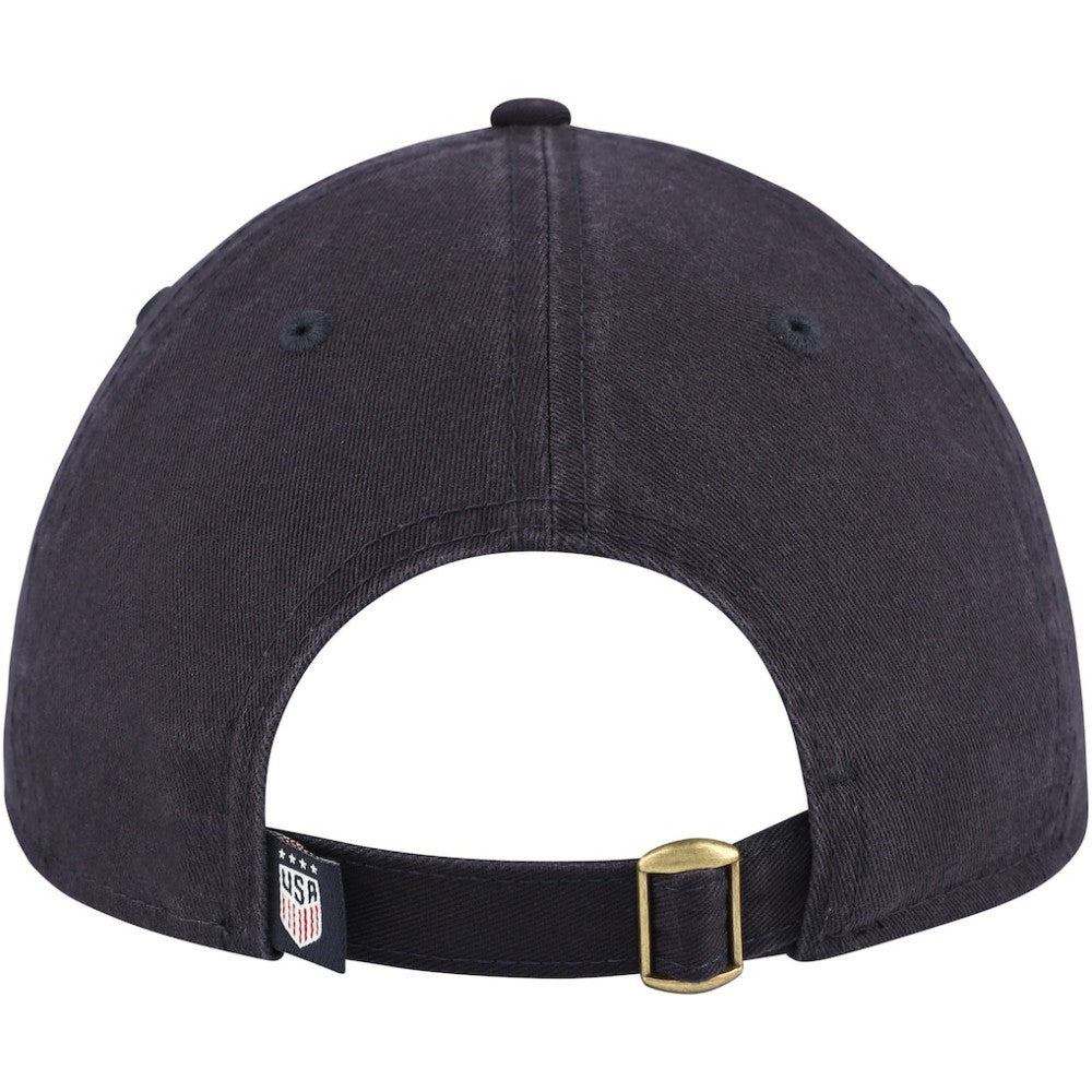 USWNT New Era Women's Throwback 9TWENTY Adjustable Hat - Navy on sale