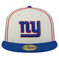New York Giants New Era Soutache 59FIFTY Fitted Hat - Cream outlet