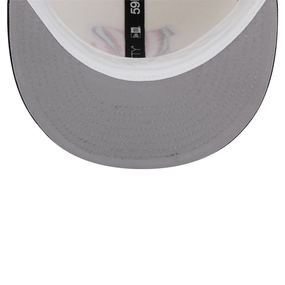 Cincinnati Bengals New Era Soutache 59FIFTY Fitted Hat - Cream sale