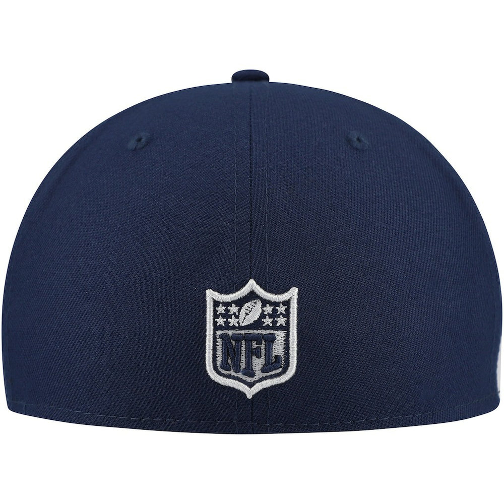New England Patriots New Era Checkered Undervisor 59FIFTY Fitted Hat - Navy online
