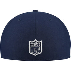 New England Patriots New Era Checkered Undervisor 59FIFTY Fitted Hat - Navy online