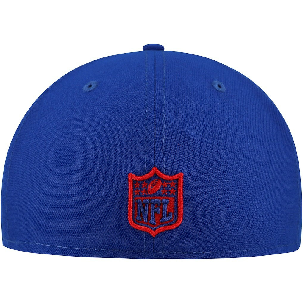 New York Giants New Era Checkered Undervisor 59FIFTY Fitted Hat - Royal cheap