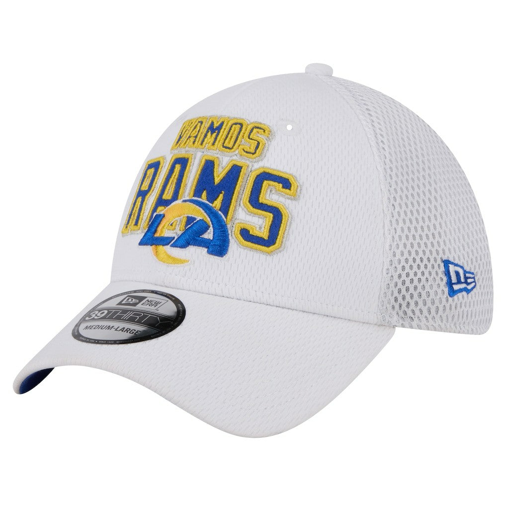 Los Angeles Rams New Era Breakers 39THIRTY Flex Hat - White discount