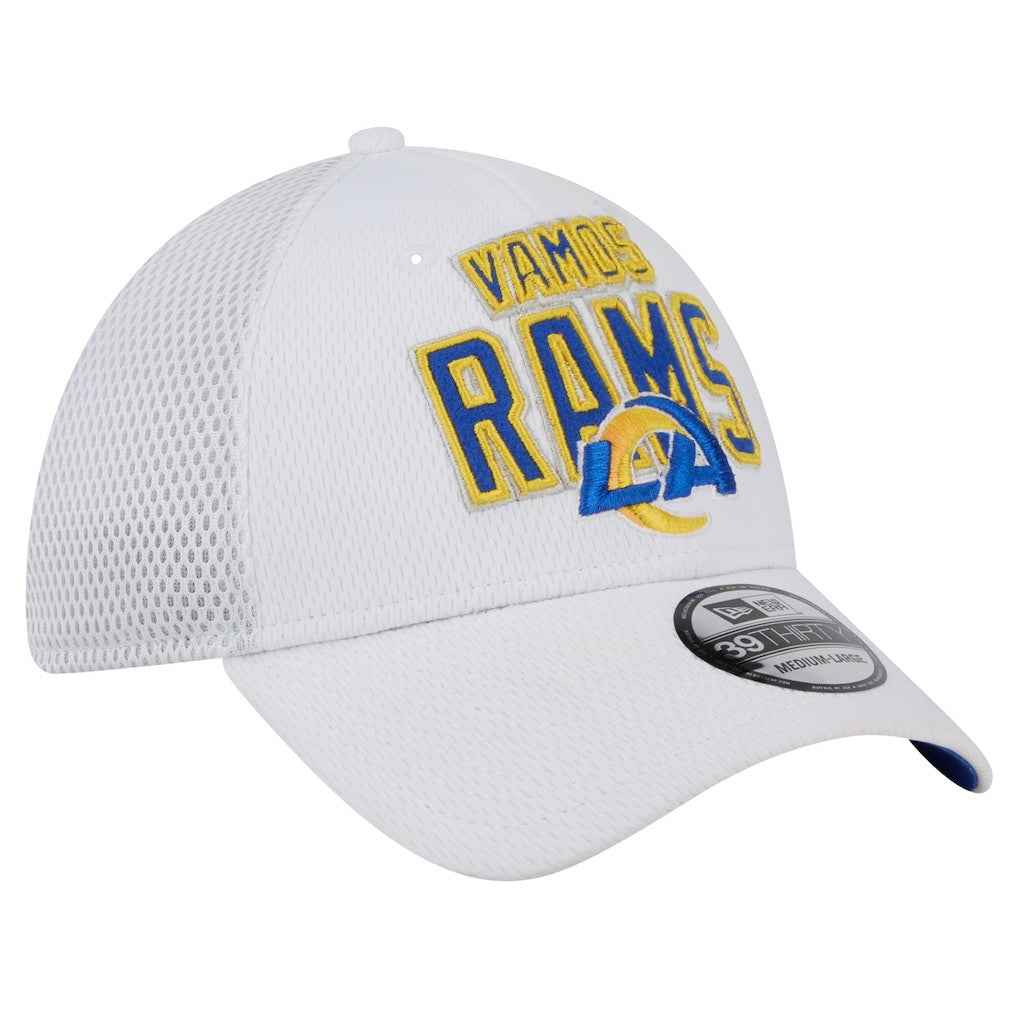 Los Angeles Rams New Era Breakers 39THIRTY Flex Hat - White discount