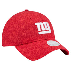 New York Giants New Era Women's Smiley 9TWENTY Adjustable Hat - Red for sale
