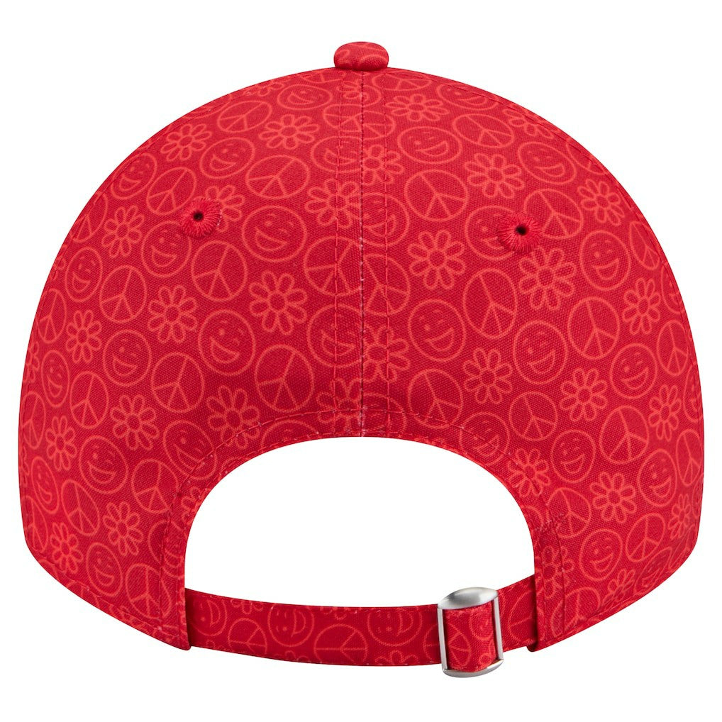 New York Giants New Era Women's Smiley 9TWENTY Adjustable Hat - Red for sale