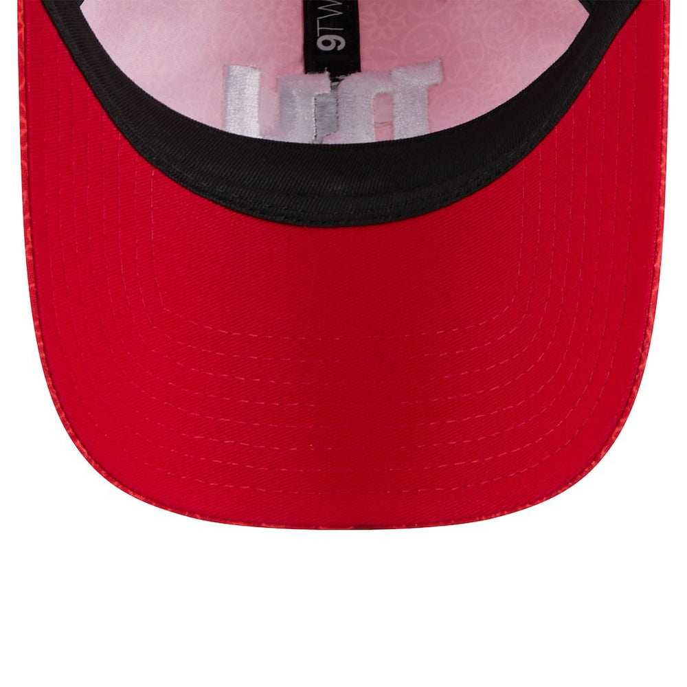 New York Giants New Era Women's Smiley 9TWENTY Adjustable Hat - Red for sale