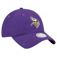 Minnesota Vikings New Era Women's Smiley 9TWENTY Adjustable Hat - Purple on sale