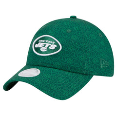 New York Jets New Era Women's Smiley 9TWENTY Adjustable Hat - Green discount