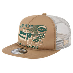 New York Jets New Era Meet Me 9FIFTY Snapback Hat - Tan outlet