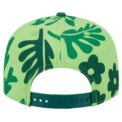 New York Jets New Era Leafy 9FIFTY Snapback Hat - Light Green on sale