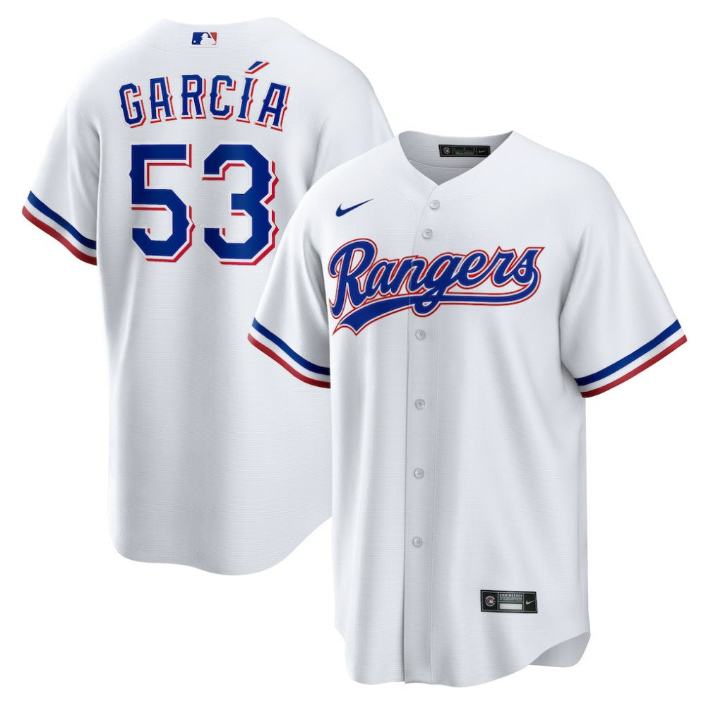 Adolis Garcia Texas Rangers Home Replica Jersey White