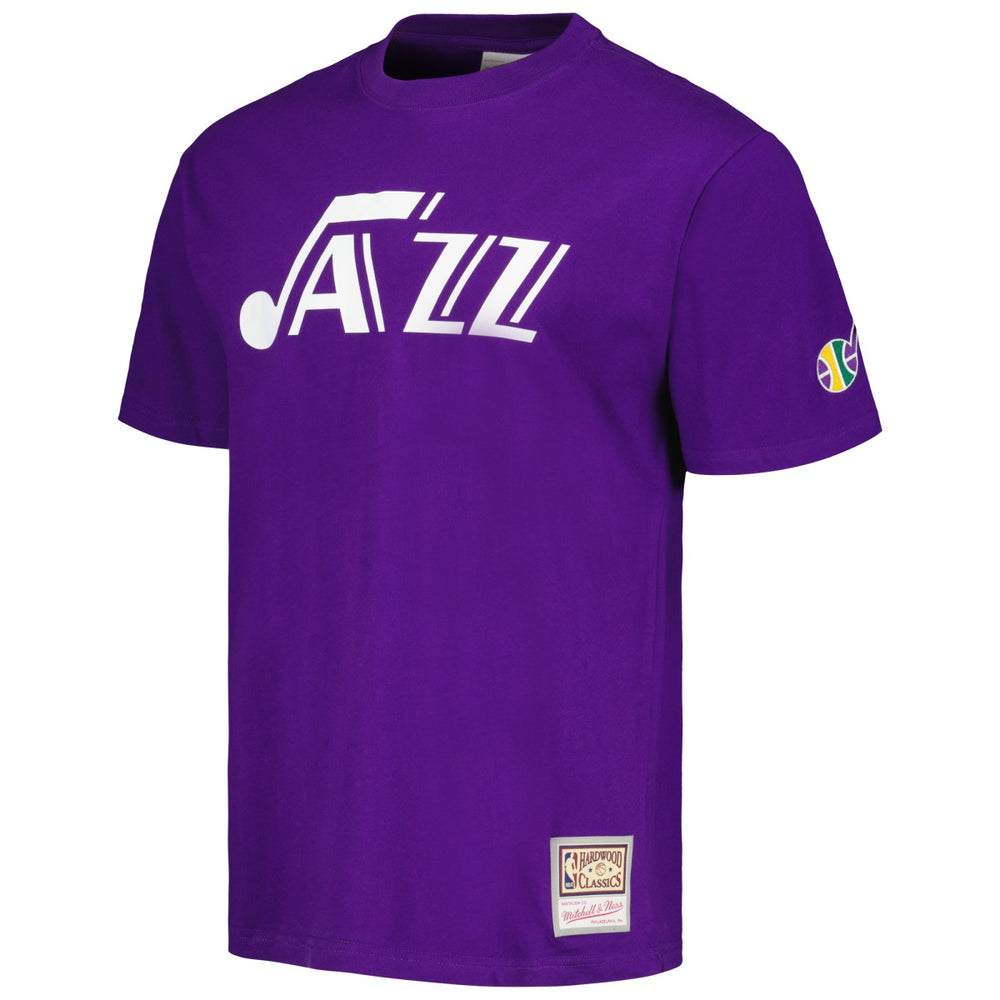 Utah Jazz Hardwood Classics Nights Premium T-Shirt - Purple discount