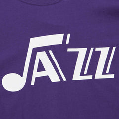 Utah Jazz Hardwood Classics Nights Premium T-Shirt - Purple discount