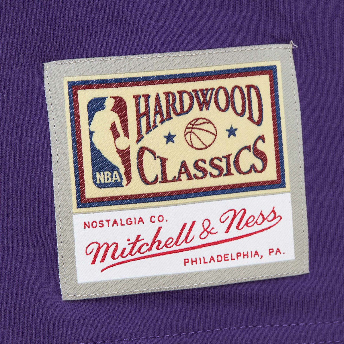 Utah Jazz Hardwood Classics Nights Premium T-Shirt - Purple discount