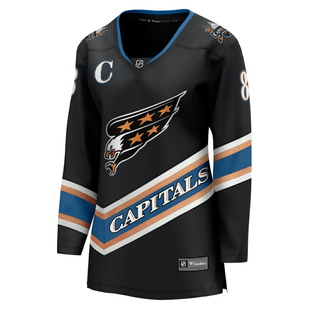 Alexander Ovechkin Washington Capitals Fanatics Women's 50th Anniversary Breakaway Jersey - Black Jerseys