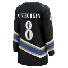 Alexander Ovechkin Washington Capitals Fanatics Women's 50th Anniversary Breakaway Jersey - Black Jerseys