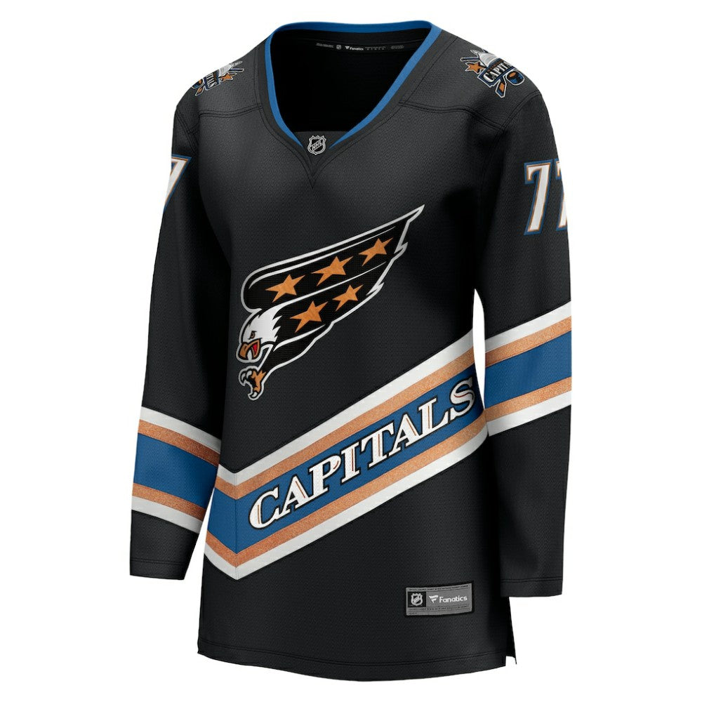 TJ Oshie Washington Capitals Fanatics Women's 50th Anniversary Breakaway Jersey - Black Jerseys