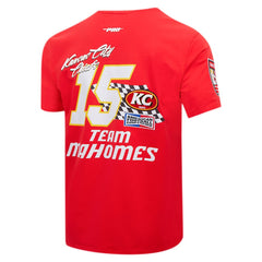 Patrick Mahomes Kansas City Chiefs Pro Standard Fast Lane Name & Number Player T-Shirt - Red on sale