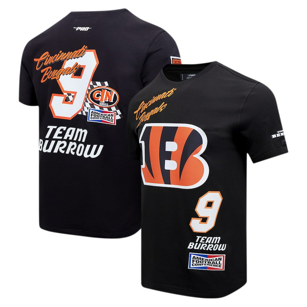 Joe Burrow Cincinnati Bengals Pro Standard Fast Lane Name & Number Player T-Shirt - Black discount