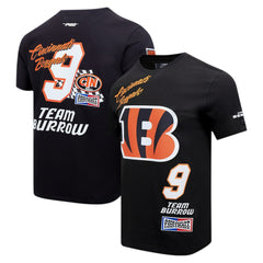 Joe Burrow Cincinnati Bengals Pro Standard Fast Lane Name & Number Player T-Shirt - Black discount