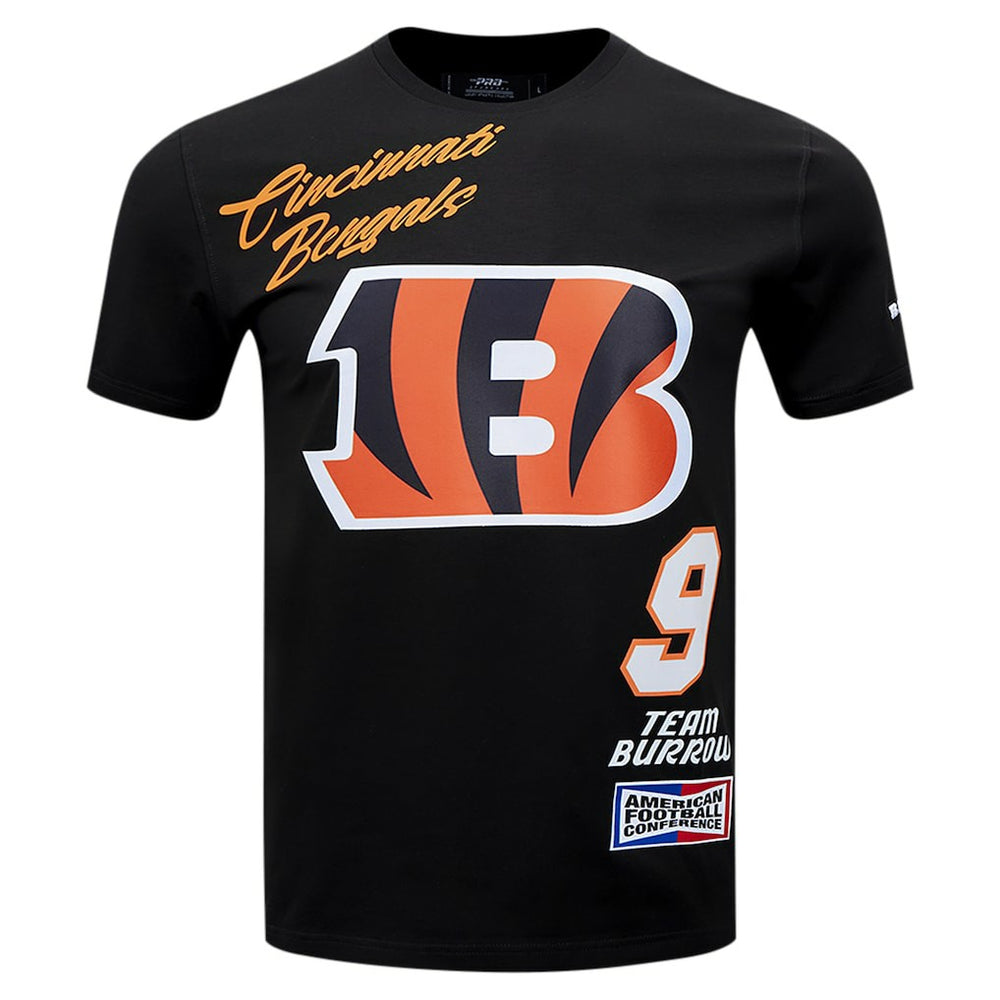 Joe Burrow Cincinnati Bengals Pro Standard Fast Lane Name & Number Player T-Shirt - Black discount