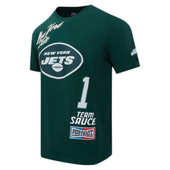 Ahmad Sauce Gardner New York Jets Pro Standard Fast Lane Name & Number Player T-Shirt - Green online