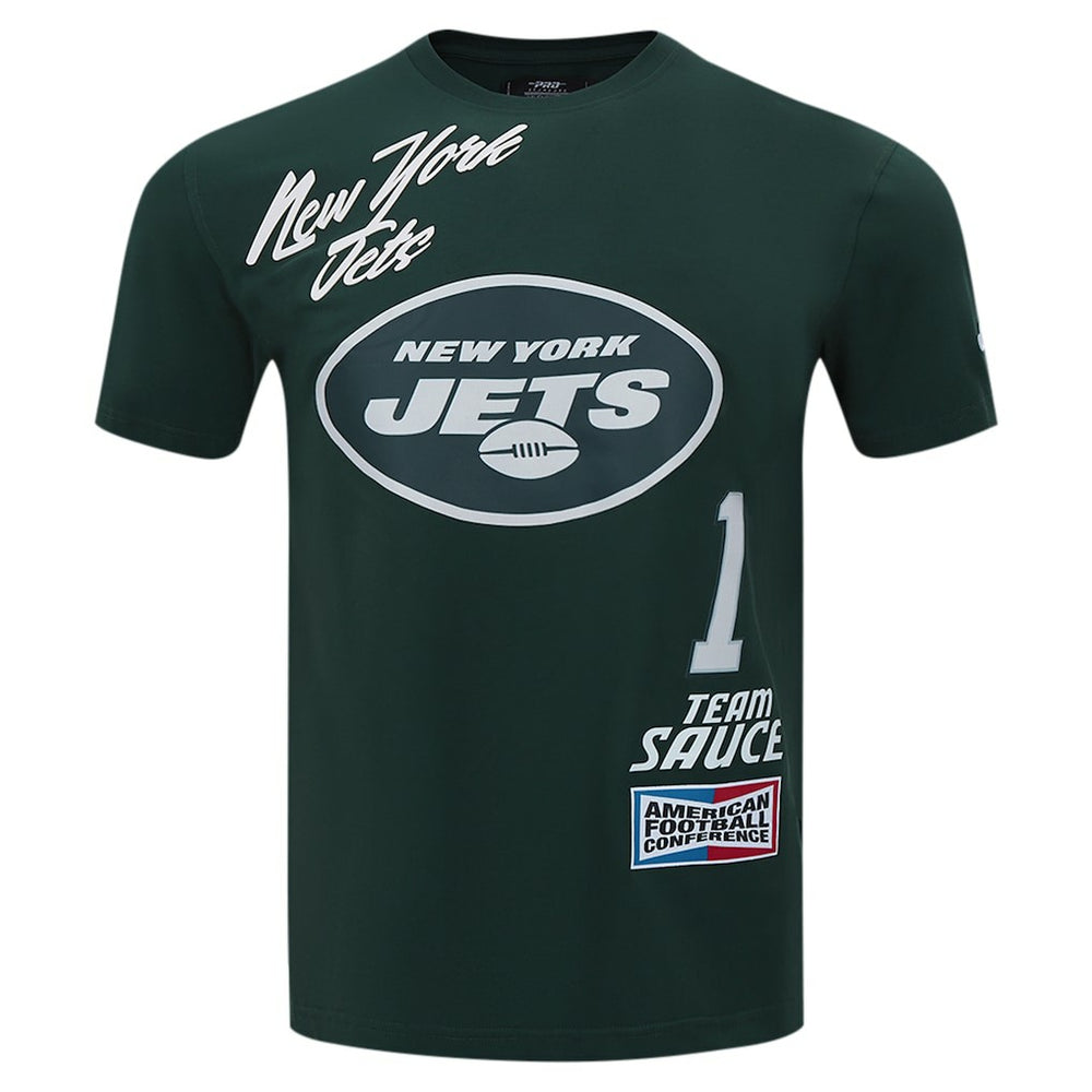 Ahmad Sauce Gardner New York Jets Pro Standard Fast Lane Name & Number Player T-Shirt - Green online