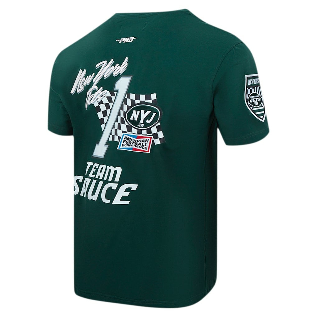 Ahmad Sauce Gardner New York Jets Pro Standard Fast Lane Name & Number Player T-Shirt - Green online