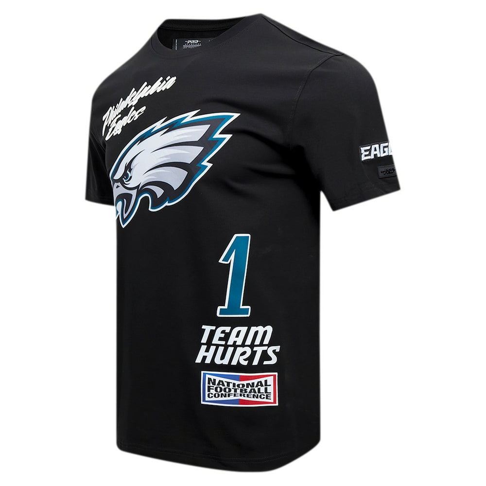 Jalen Hurts Philadelphia Eagles Pro Standard Fast Lane Name & Number Player T-Shirt - Black cheap
