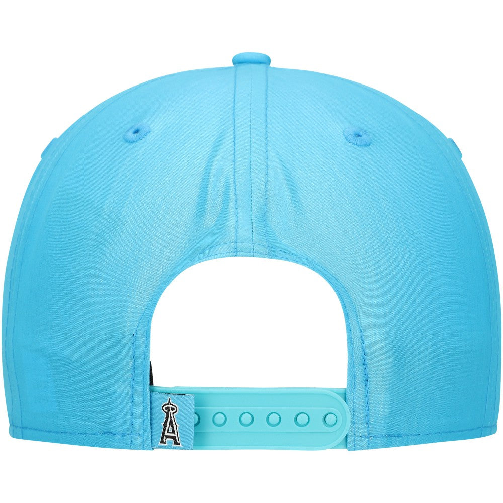 Los Angeles Angels Neon Golfer Snapback Hat Blue