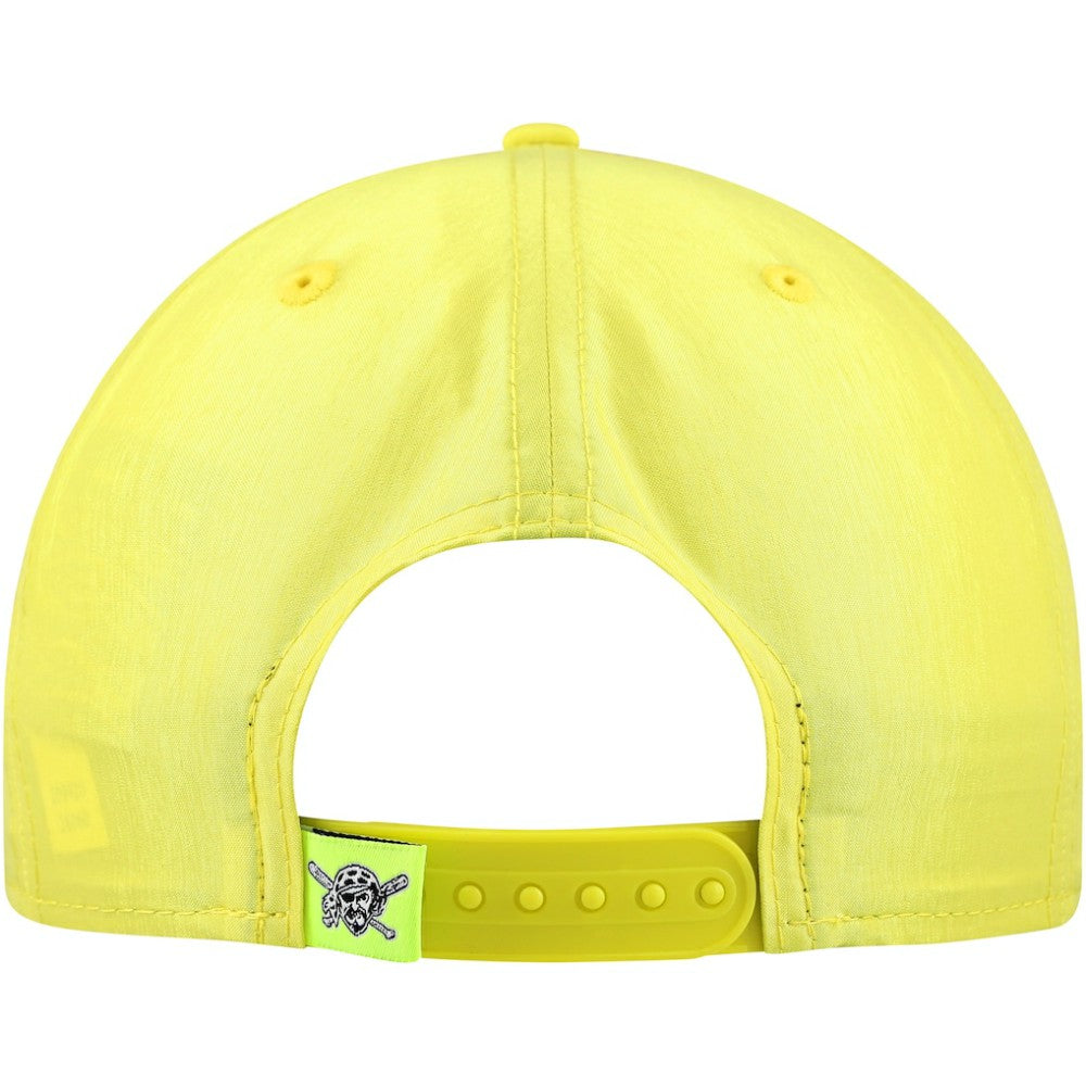 Pittsburgh Pirates Neon Golfer Snapback Hat Yellow