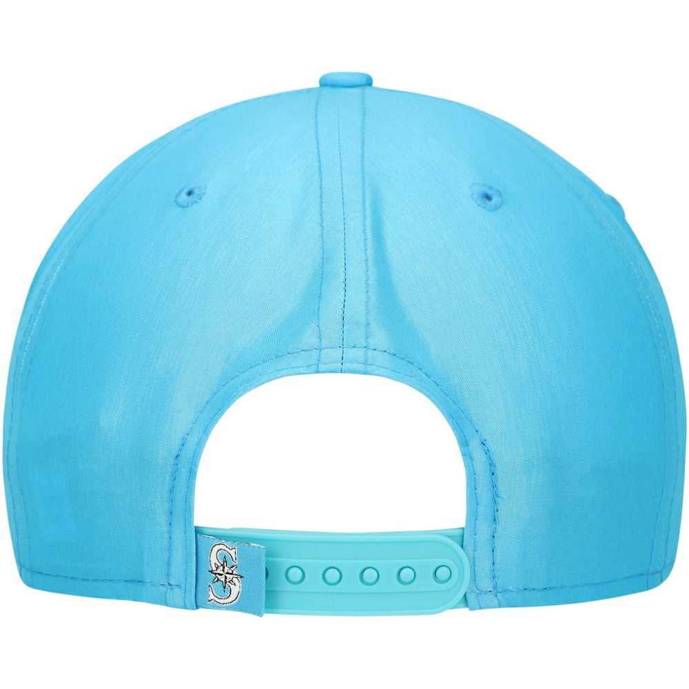 Seattle Mariners Neon Golfer Snapback Hat Blue