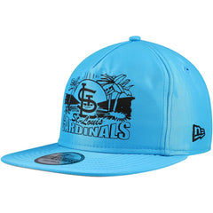 St. Louis Cardinals Neon Golfer Snapback Hat Blue