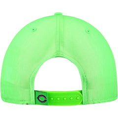 Cincinnati Reds Neon Golfer Snapback Hat Green