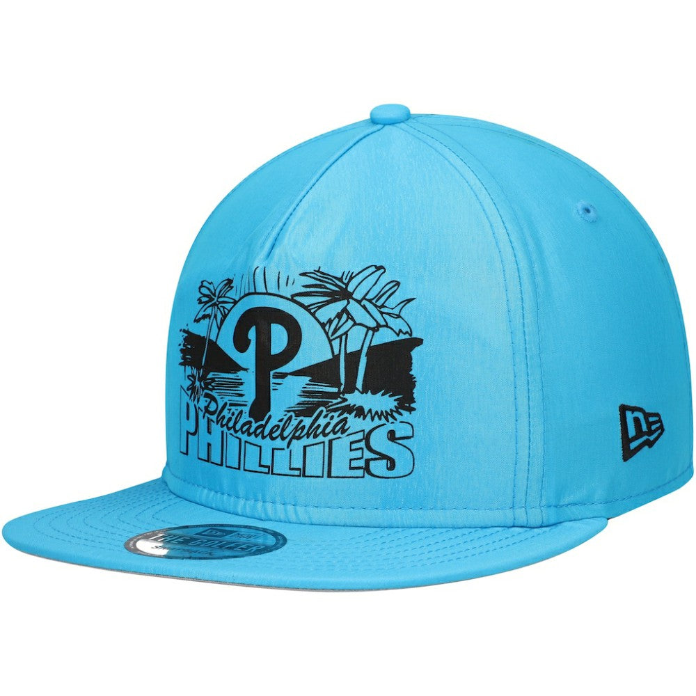 Philadelphia Phillies Neon Golfer Snapback Hat Blue