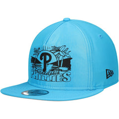 Philadelphia Phillies Neon Golfer Snapback Hat Blue