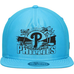 Philadelphia Phillies Neon Golfer Snapback Hat Blue