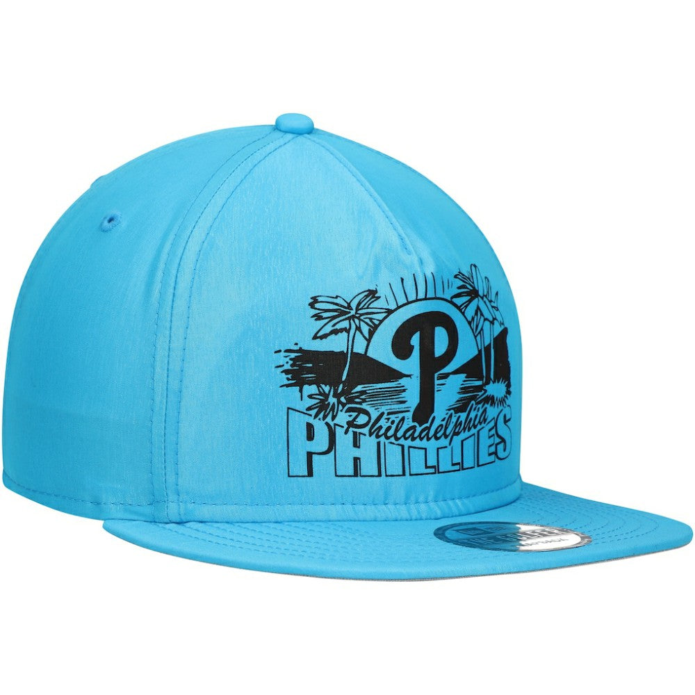 Philadelphia Phillies Neon Golfer Snapback Hat Blue
